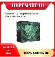 [100% Authentic] Pokemon TCG Twilight Masquerade Elite Trainer Box (ETB)
