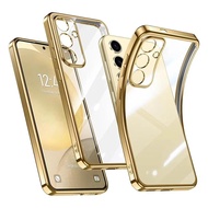 Plating Silicone Soft TPU Case for Samsung Galaxy A05 A15 A25 A35 A55 A04S A14 A24 A34 A54 A12 A22 A