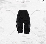 Size 3 “RAM-01” SOFTBOX Axis Track Pants - Black goopi Goopimade
