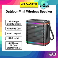 Awei KA3 Portable Outdoor Bluetooth Speaker RGB Mini Speaker Awei Wireless Speaker Awei Speaker