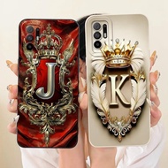 For Oppo A94 5G Case CPH2211 Cool Fashion Letters Cover Soft TPU Phone Case For Oppo A94 4G CPH2203 