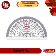 [BROTOCO] 180 Protractor Ruler Plastic Protractor Ruler