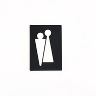 設計品 平面款不鏽鋼廁所標示牌 化妝室掛牌 衛生間吊牌 指示牌