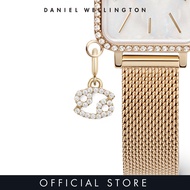 [2 years warranty] Daniel Wellington Quadro Crystal Zodiac Evergold - Women Watch stainless steel Ch
