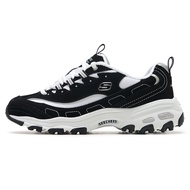 Skechers | Skechers DLites 1.0 Womens Sports Shoes Low-Top Casual Shoes Thick-Soled Fashion Retro Pa