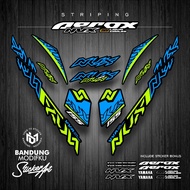 STRIPING  AEROX ALL NEW CONNECTED 155 / MLK 22 / VVA 2021-2023 / MOTO  AEROX 155 NEW AEROX NEW 155