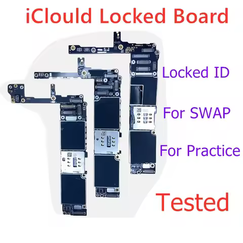 Locked ID Motherboard For IPhone 6 Plus 6P 6S 6SP 7 7Plus 8 8Plus X XS Max With Icloud ID Lock Board