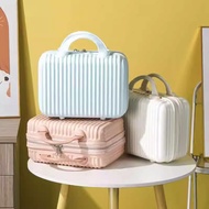 Mini Luggage 14 inch suitcase | Waterproof portable Cosmetic Bag Makeup Box luggage travel bag