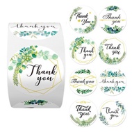 Gratis Ongkir – 1 Roll Stiker Thank You / Sticker Thank You Bulat / 500 PCS Stiker Thank You