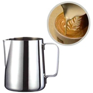 Latte Art Glass Stainless Steel Espresso Latte Art Coffee Pitcher 350ml