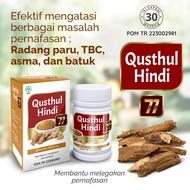 Kapsul Qusthul Hindi Organic 100% Murni Tanpa Campuran  Qustul Qist Al Hindi Indian Costus Root BPOM