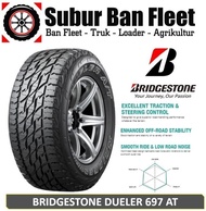 Ban Mobil Bridgestone Dueler 697 AT Size 225/65 R17 Untuk Ban Mobil Navara Triton &amp; Fortuner [PRODUKSI 2024]