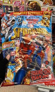 英國兒童雜誌Marvel Spider-man連禮物