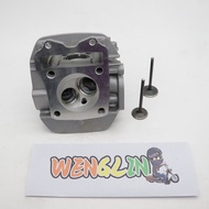 ฝาสูบ แต่ง ไอเสีย27/ไอดี31+ใบวาล์ว สำหรับรถ wave125i Led/Msx/msxsf/เวฟ125iปลาวาฬ อะไหล่แต่งw125iLed