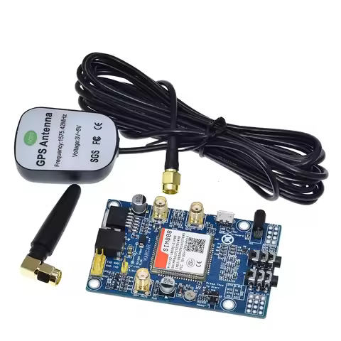 SIM808 instead of SIM908 Module GSM GPRS GPS Development Board IPX SMA with GPS Antenna available fo