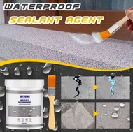 Lem Anti Bocor Transparan Free Kuas / Lem Oles Cat Perekat Atap Genteng Dinding Kerak Keramik Kamar 