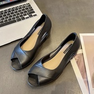 Gratis Ongkir - Flat Shoes Wanita / Sepatu Flat Kasual / Flat Shoes Polos Wanita / Pump Flat Shoes