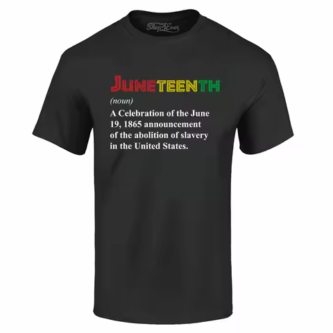 Juneteenth Definition June 19th 1865 T-shirt Juneteenth Shirts