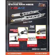 JL MAGIC BOY Y15ZR Y16ZR MB05 ALLOY CNC SWING ARM EXTRA LONG 2INCH Latest Design 2023