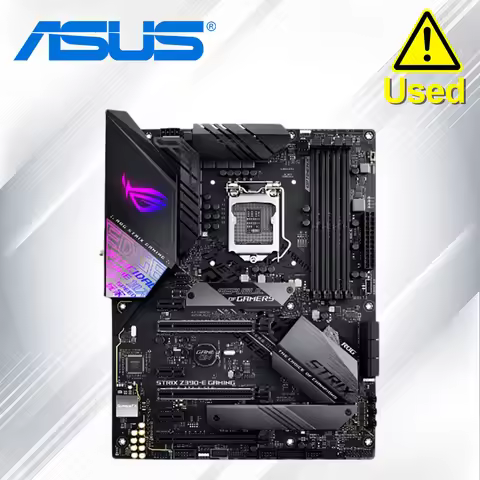 ASUS ROG Strix Z390-E Gaming LGA 1151 (300 Series) Intel Z390 SATA 6Gb/s ATX Intel Motherboard