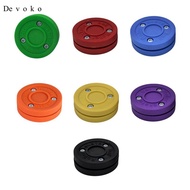 [Devoko] Roll Hockey Puck Ice Hockey Puck Multifunctional Gift Slow Street Hockey Puck Training Puck