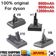 8000Mah For Dyson V6 V7 V8 V10 Rechargeable Bateria Sv10 Sv11 Sv12 Sv09 Vacuum Cleaner Battery Dc58 
