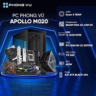 PC PV Gaming Apollo M020 (AMD Ryzen 5 7500F/ GeForce RTX 5060/ 1 x 16GB/ 1TB SSD/ Free DOS)