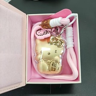 Pure Gold 999hellokitty Gold Pendant Gift Box Gold 999hellokitty