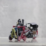 Steam Locomotive Japanese Version Steam Boy Teenager Box Egg Model Ornaments