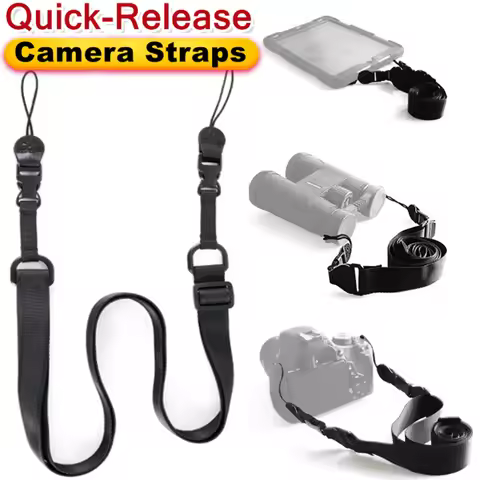 Quick Release Camera Shoulder Wrist Neck Strap Adjustable Sling for Nikon D7500 D750 D610 D3500 D850