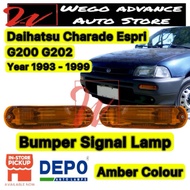 Daihatsu Charade Espri G200 G202 Front Bumper Signal Lamp New
