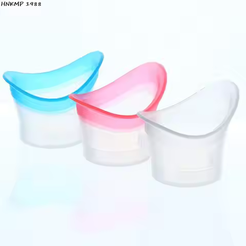 2Pcs Eyewash Cup Silicone Resuable Soft Eye Bath Cup Eye Wash Cup For Elderly Women Men Children Pre
