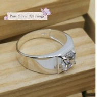 Cincin Batu Lelaki Perak 925 /Pure Silver Rings For Men