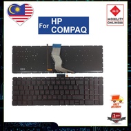 HP 15-AX with Backlight Laptop Keyboard
