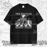 24h shipping N9THNOVA High-quality T-shirt of the classic rock band The Beatles, Abbey Road A 1