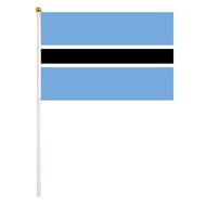 10Pcs Botswana Small Flag National Flag Flags of the World Party Decoration