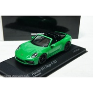 1: 43 Minichamps Porsche 911 Targa 4 GTS 992 2022 Black/Green