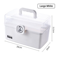 First Aid Kit Multifunctional Storage Box Storage Organizer Medical Kit Medicine Cabinet Household P