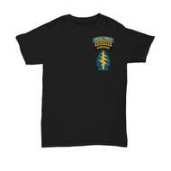 Us Army Special Forces Green Beret Shirt - Patch, Sf, And Ranger Tabs - Unisex T
