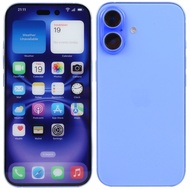 For iPhone 16 & 16 Plus Case With logo Black Dark & Color Screen Non-Working Fake Dummy Display Mode