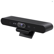 4K Camera USB Webcam HD Video Conference Camera with Microphone and Speaker AI Face Tracking Auto Fo