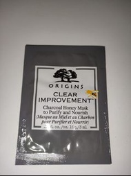 Origins 品木宣言 泥娃娃活性碳蜂蜜面膜×1