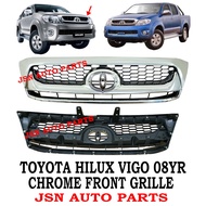 J121S02 CHROME GRILLE SALONG TOYOTA HILUX VIGO 08YR LORRY TRUCK AKSESORI