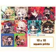 Genshin Impact + T&B + Fugo Keiji 10 x 10 Art Print