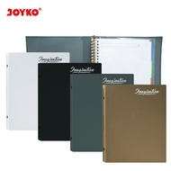 Joyoko TSPL-M508 A5 Binder Note Simple A5 Binder Joyko Dark Black Binder/ Good Binder/