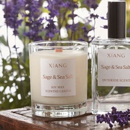XIANG鑲香。鼠尾草與海鹽 香氛大豆蠟燭 190g