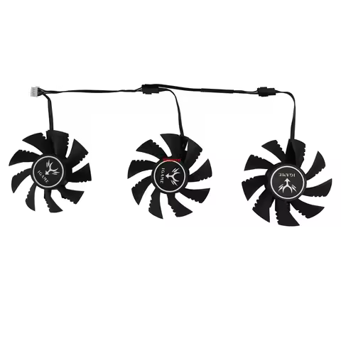 3Pcs/Set GPU Cooler Graphics Card Fan For Colorful iGame GTX1080 GTX 1070 1080 U-8GD5X LE VGA Video 