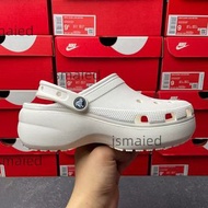 Crocs 卡駱馳 Baya Platform Clog 貝雅雲朵洞洞鞋厚底沙灘鞋涼鞋