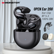 Monster Open Ear 200 Ear Clip Earphone Blutooth Earphone Headphone Wireless Earphone Sports Headset 