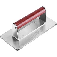 HULISEN 8.5-Inch Burger Press, 2.5 lb Stainless Steel Burger Smasher